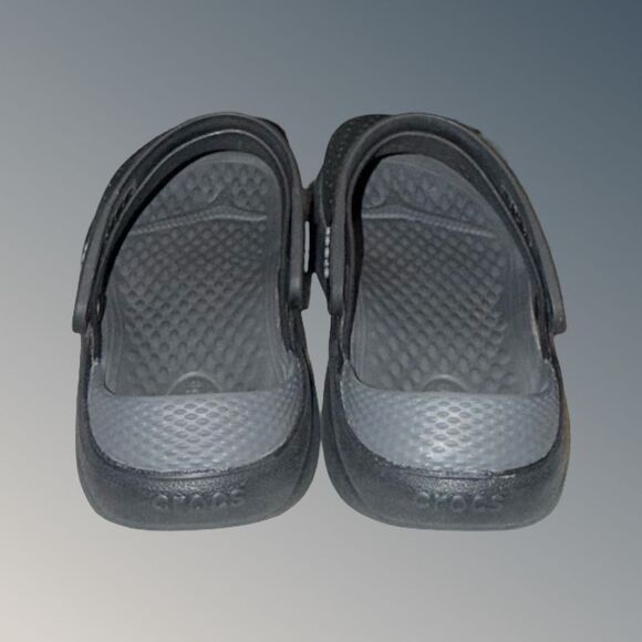 Unisex Crocs Black/Gargoyle InMotion Clog M 5 W 7 - Picture 3 of 7